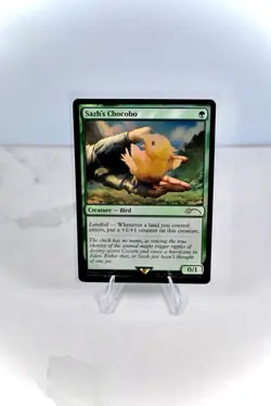 MTG -PRM - 0001 - Sazh's Chocobo Final Fantasy Foil Promo NM - Image 2