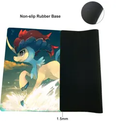 Custom Anime Keldeo Board Card Games PlayMat,Game MousePad PTCG CCG MTG Play Mat - Image 2