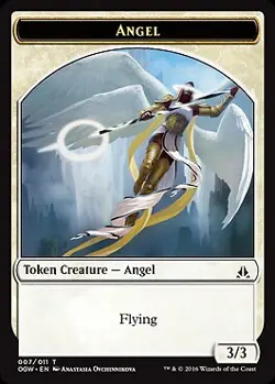 MTG - Angel Token Oath of the Gatewatch - Image 1