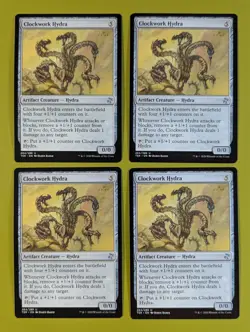 Clockwork Hydra x4 Time Spiral Remastered 4x Magic the Gathering MTG - Image 1