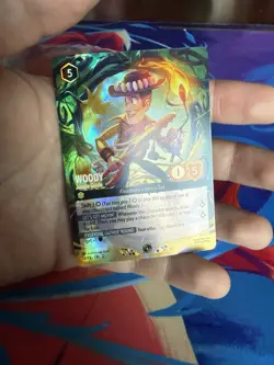 Lorcana Woody Jungle Guide FOIL Promo Wilds Unknown Store Championship 54/P3 NM - Image 2