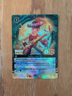 Disney Lorcana TCG Woody - Jungle Guide Foil 54/P3 Store Championship Promo - Image 3