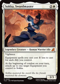Sokka, Swordmaster Magic: The Gathering Avatar Last Airbender: Eternal-Legal 83 - Image 1