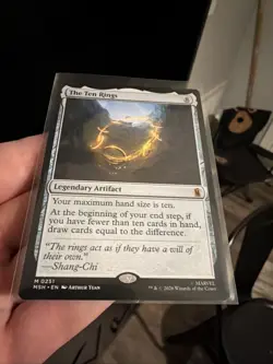The Ten Rings M 0251 Mythic Rare Marvel Super Heroes Magic The Gathering 💎 - Image 2