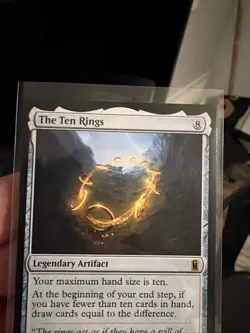 The Ten Rings M 0251 Mythic Rare Marvel Super Heroes Magic The Gathering 💎 - Image 3