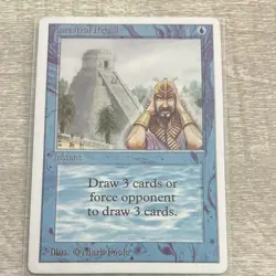 Magic: The Gathering Ancestral Recall Unlimited Edition Instant Rare - Image 1