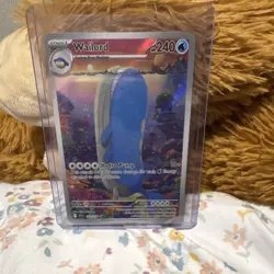 Wailord 162/159 Sv09: Journey Together Illustration Rare Holo 240 HP Pokemon TCG - Image 1