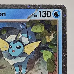 🌀 Double Swirl Pokemon TCG Prismatic Vaporeon 168 Black Star Promo Cosmos - Image 4