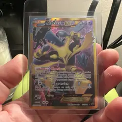 The Pokemon Company Alakazam EX 125/124 Fates Collide Secret Full Art Holo - Image 1