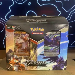 Pokemon TCG V Battle Deck Lycanroc VS Corviknight Double Deck Bundle SEALED - Image 2