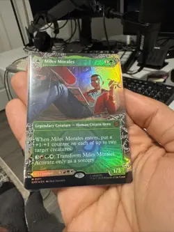 BIG SPIDER-MAN MTG LOT! MILES MORALES FOIL. FOILS MYTHICS, RARES, UC, C, LANDS - Image 1