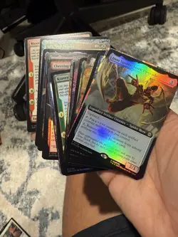 BIG SPIDER-MAN MTG LOT! MILES MORALES FOIL. FOILS MYTHICS, RARES, UC, C, LANDS - Image 4
