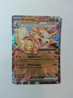 Arcanine ex 032/198 Double Rare Scarlet & Violet Pokemon Holo NM - Image 1