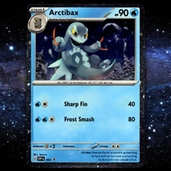 Arctibax 064 Cosmos Holo Black Star Promo Pokemon Card (SV: Scarlet & Violet) NM - Image 1