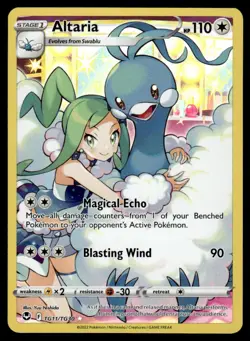 2022 Sword & Shield Series - Silver Tempest - Trainer Gallery Altaria Rare #TG11 - Image 1