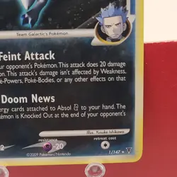 Pokemon TCG Absol G Supreme Victors Holo Rare Basic HP 70 English 1/147 2009 - Image 5