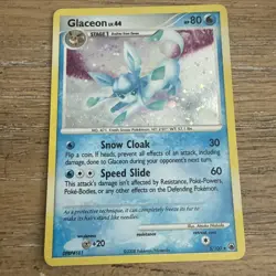 Glaceon 5/100 Holo Rare Majestic Dawn Pokemon Holo LP - Image 1