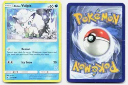Alolan Vulpix 21/145 Common Guardians Rising Pokemon DMG - Image 3
