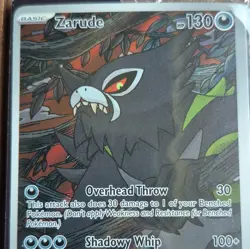Zarude ETB Promo 088 Pokemon Pitch Black Pre Release-SEALED with Deck Dividers - Image 2