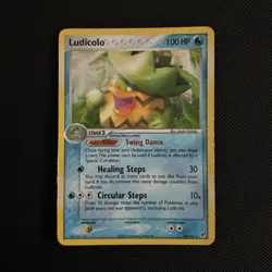 Pokemon TCG Ludicolo 10/107 Holo Rare 2005 English 100 HP - Image 1