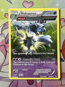 Nidoqueen 69/160 XY Primal Clash Non Holo Rare Pokemon LP - Image 1