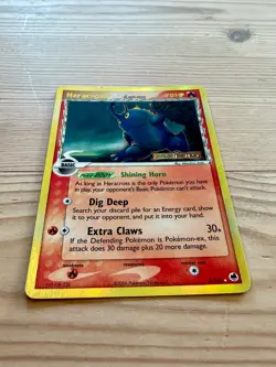 Heracross 3/101 Pokemon Card Dragon Frontiers Reverse Holo Stamped - Image 3