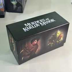 Lot of 7 MTG Magic The Gathering EMPTY Card Storage Bundle Boxes Duskmourn - Image 3