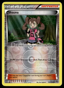 Shauna 127/146 Uncommon XY Pokemon Reverse Holo LP - Image 1