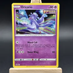 Pokemon Cards Oricorio SWSH210 SWSH Black Star Promo LP - Image 2