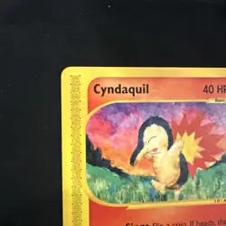 Pokemon Card - Expedition 104/165 - CYNDAQUIL (common) - NM - Image 2