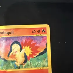 Pokemon Card - Expedition 104/165 - CYNDAQUIL (common) - NM - Image 3