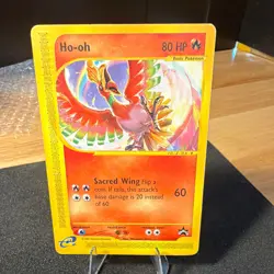 Wotc Ho-oh Promo 52/53 2002 English Regular Promo Basic 80 HP Pokemon - Image 1