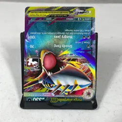 Mega Sharpedo ex 061/094 Double Rare Prize Pack Series Cards Pokemon Holo NM - Image 2