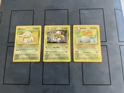 Pokemon TCG Classic (2023) - Bulbasaur 001, Ivysaur 002, Venusaur 003 CLV 034 NM - Image 1