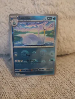 Swanna (Master Ball Pattern) 026/086 Uncommon White Flare Pokemon Holo Near Mint - Image 1