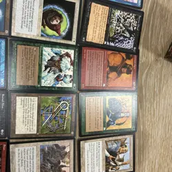 HUGE MTG Vintage Lot 61 Cards With Empty Mirage Card Box - Image 3