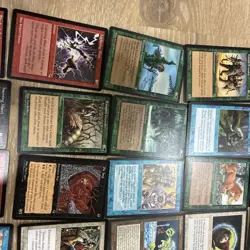 HUGE MTG Vintage Lot 61 Cards With Empty Mirage Card Box - Image 5