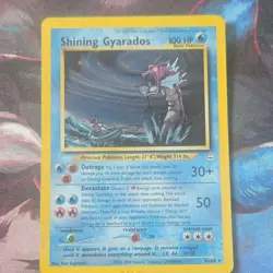 Shining Gyarados 65/64 Neo Revelation Secret Rare Holo English Unlimited 2000 - Image 1