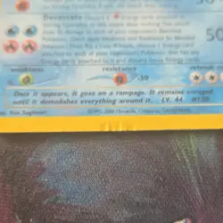 Shining Gyarados 65/64 Neo Revelation Secret Rare Holo English Unlimited 2000 - Image 3