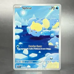 Pokemon Scarlet & Violet: Surging Sparks #199/191 Spheal Illustration Rare - Image 1