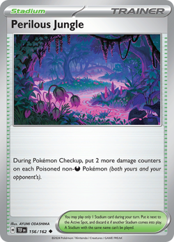 Perilous Jungle 156/162 Uncommon | Temporal Forces | Pokemon Card - Image 1