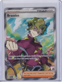 Pokemon Card Brassius 135/131 Ultra Rare Prismatic Evolutions - Image 1