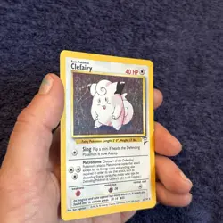 Pokemon TCG Clefairy Base Set 2 6/130 Holo Unlimited Holo Rare NM - Image 5