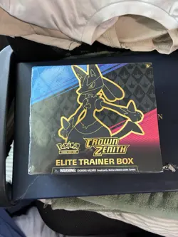 Pokemon TCG Crown Zenith ETB Sealed - Image 1
