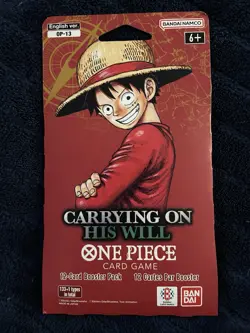 Lot of 15 Sleeved One Piece OP-13 Carrying On His Will Booster Packs - Image 2