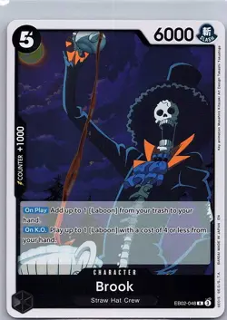 Brook EB02-048 Extra Booster: Anime 25th Collection - One Piece Card Game - NM - Image 1
