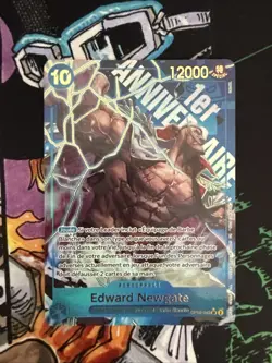 One Piece Card TCG Edward Newgate OP08-043 1er Anniversaire FR - Image 4