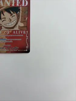 One Piece ST01-012 Monkey D. Luffy - Pillars of Strength OP03 Wanted Poster - Image 3