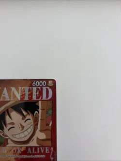 One Piece ST01-012 Monkey D. Luffy - Pillars of Strength OP03 Wanted Poster - Image 5