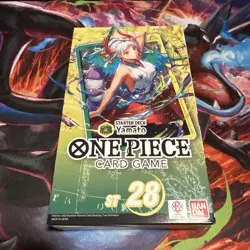 Bandai One Piece Card Game YAMATO YELLOW Starter Deck ST 28 w/ OP-11 Booster NEW - Image 1